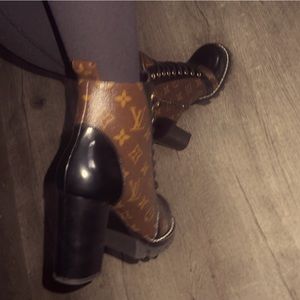 Louis Vuitton star trail ankle boot